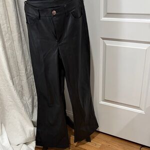 INC International Concepts Black Boot-Cut Jeans